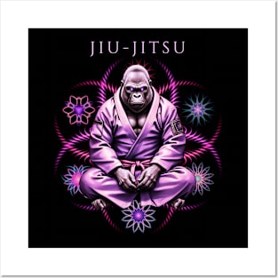 Jiu Jitsu Gorilla Posters and Art